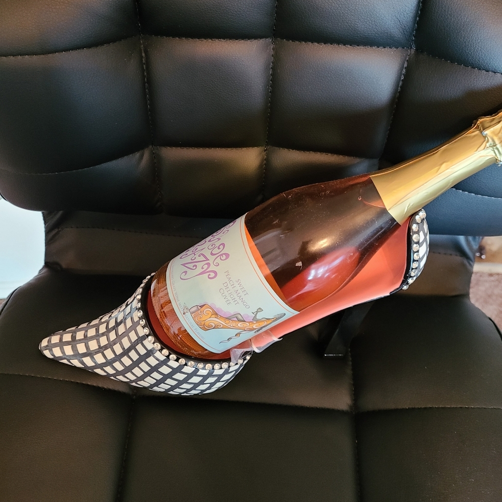 High Heel Shoe Wine Bottle Holder
